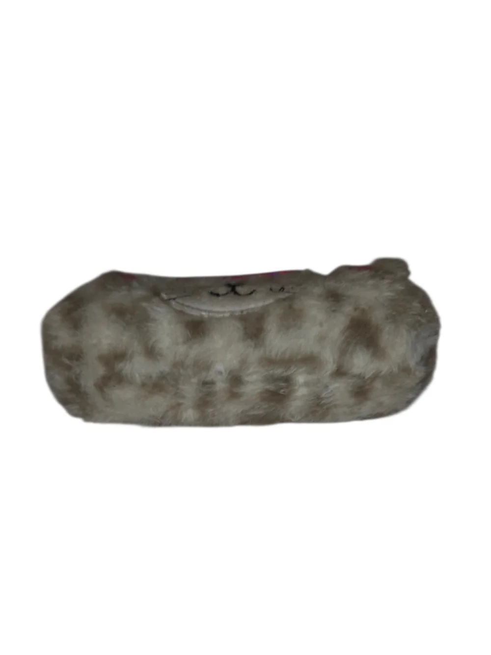 Kids Faux Fur Cat Eyeglasses Case